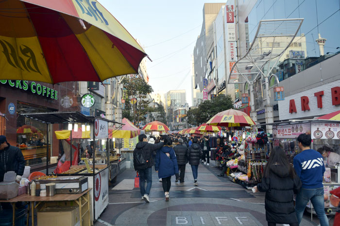 BIFF広場の屋台グルメ