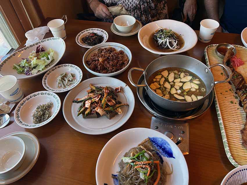 4人前の豚肉ブルゴギ定食