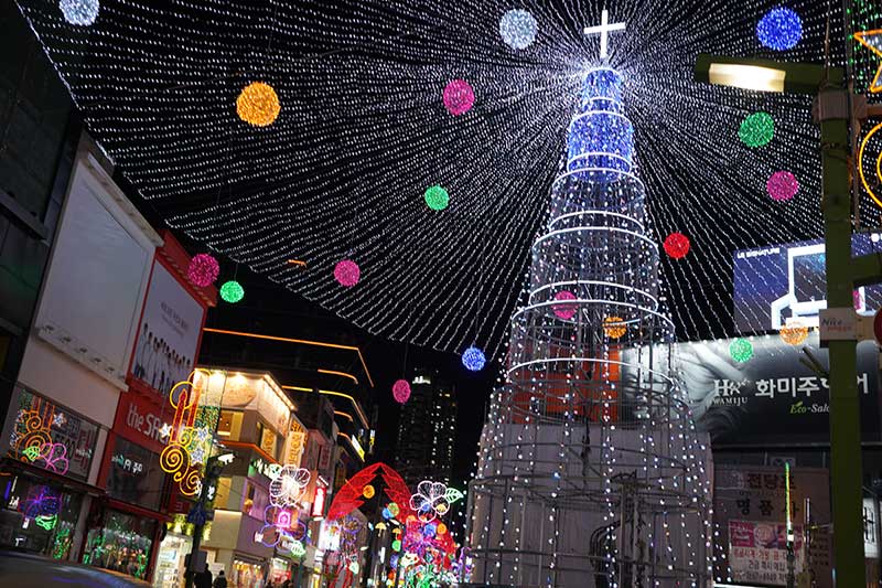 2020年釜山クリスマスツリー祝祭