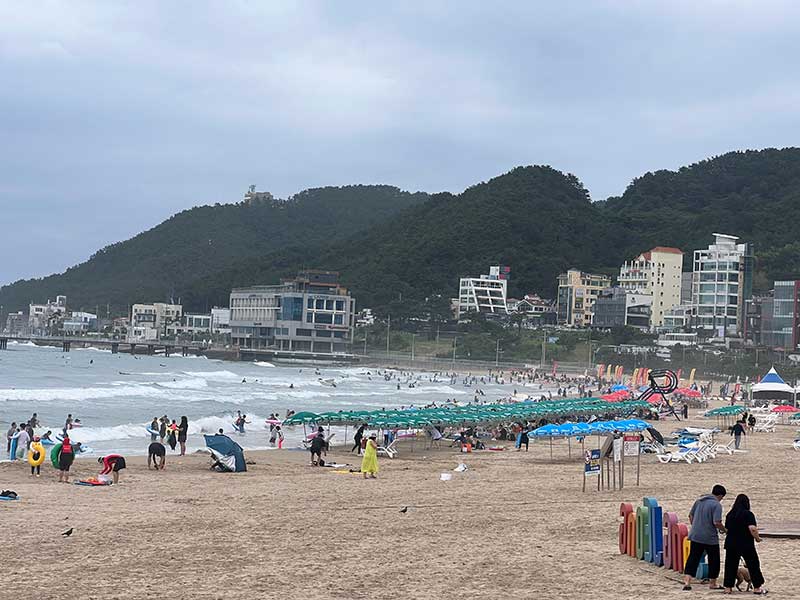 Busan Songjeong Beach