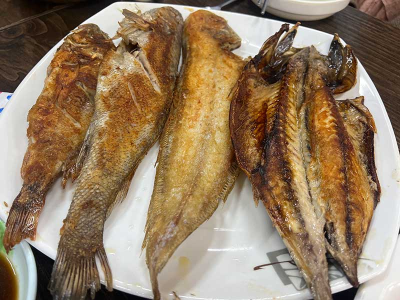 太宗台チャガルチ魚焼き