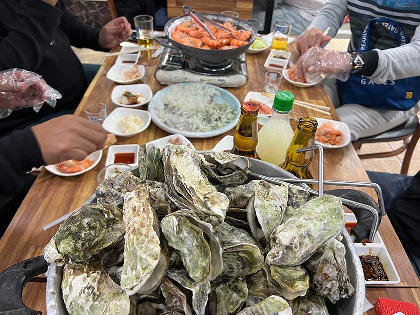 釜山南浦洞のイカ屋