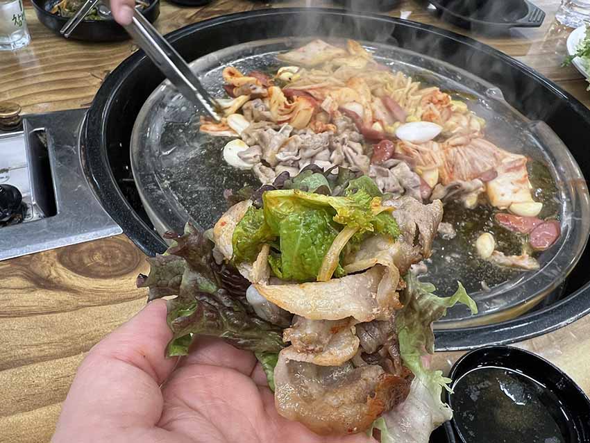 OKサムギョプサル 朝紡店