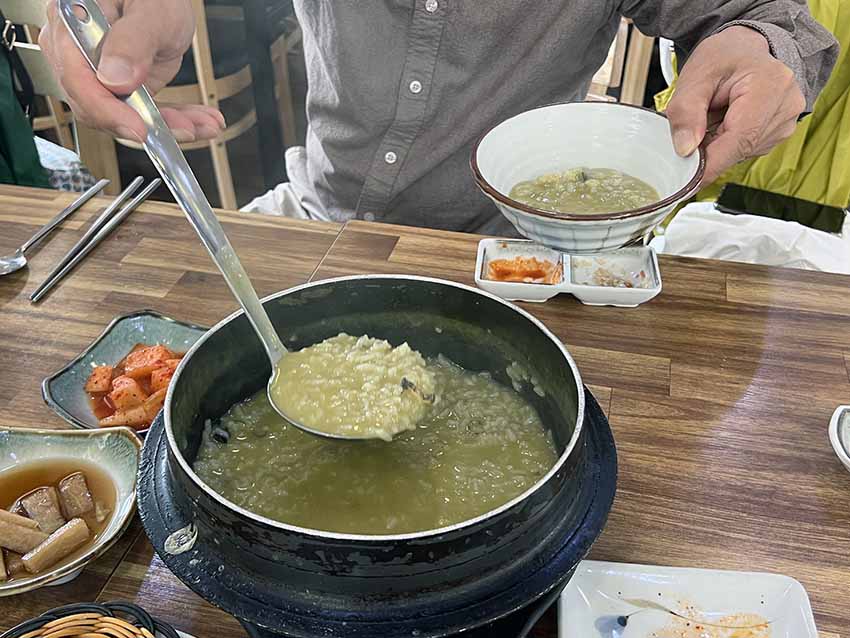 アワビ粥