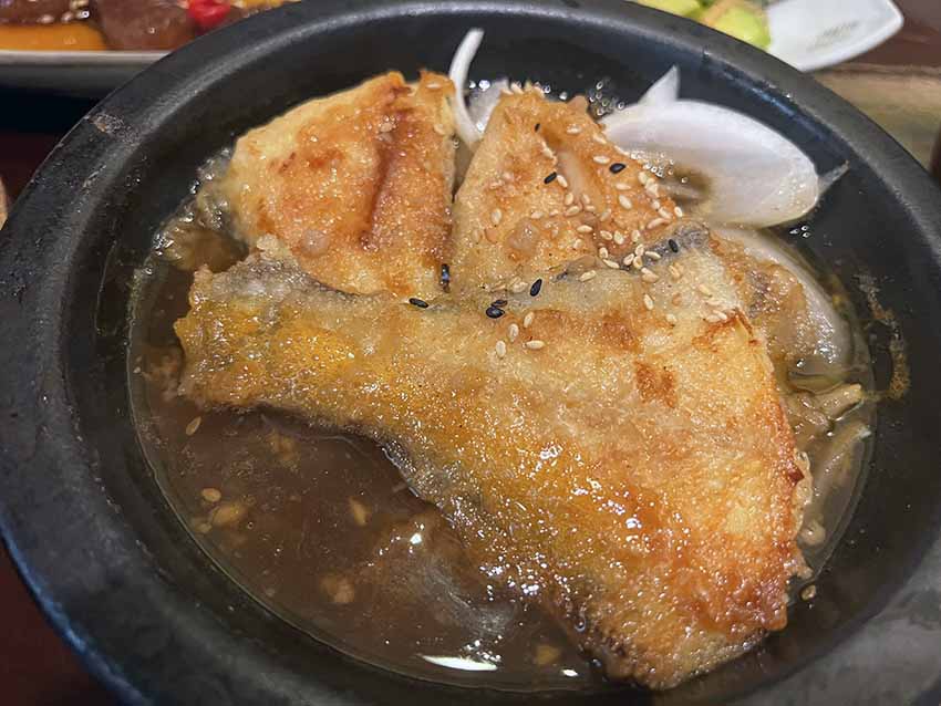 クンチッカレイの煮付け